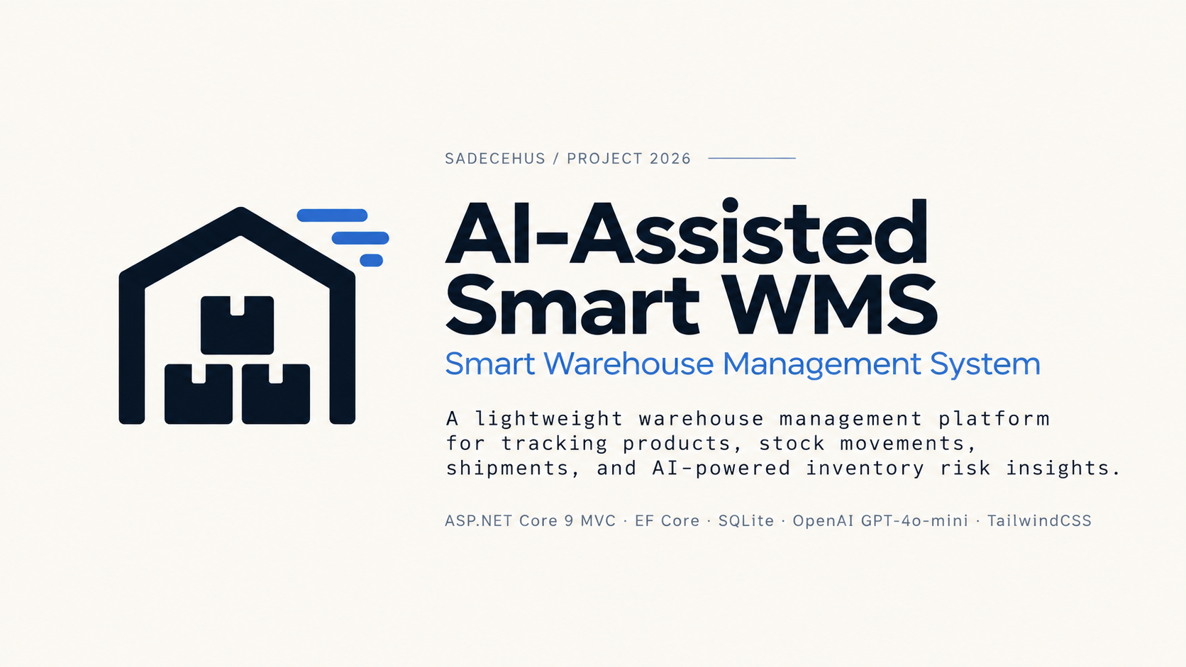 Algo WMS — akıllı depo yönetimi uygulaması